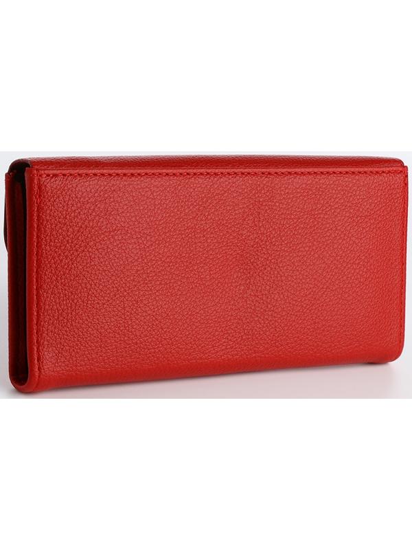 Кошелёк на магните, цвет красный