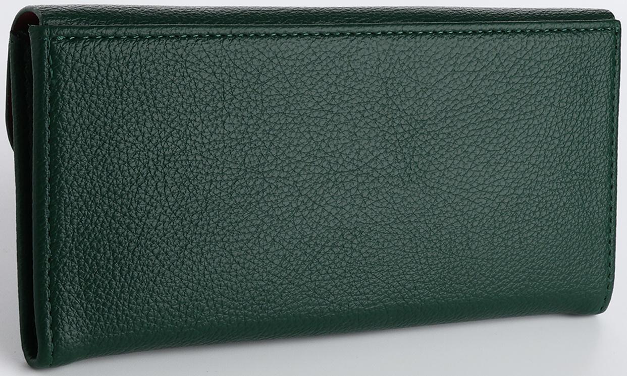 Кошелёк на магните, цвет зелёный