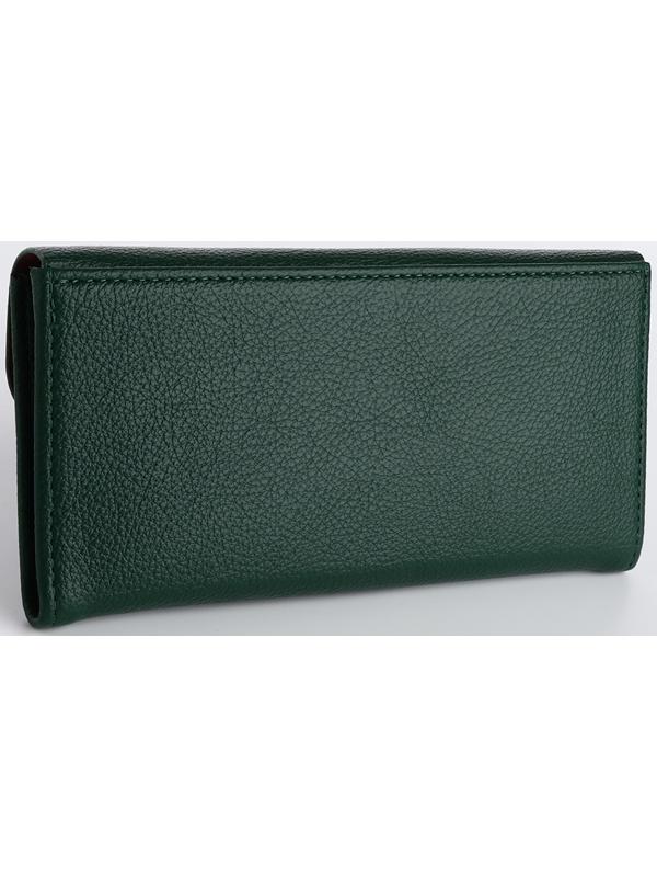 Кошелёк на магните, цвет зелёный