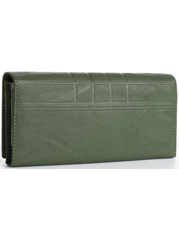 Кошелёк на магните, цвет зелёный