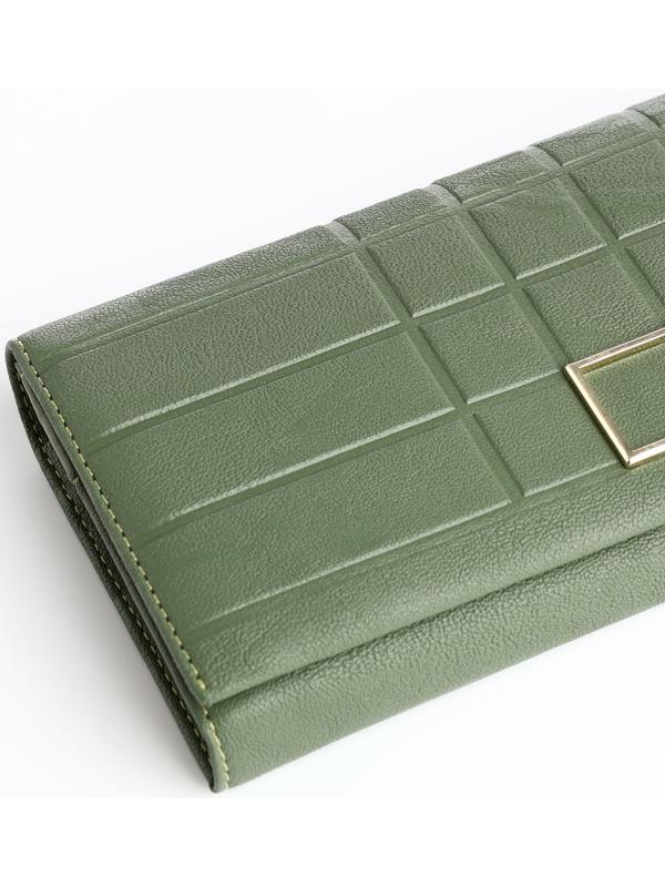 Кошелёк на магните, цвет зелёный