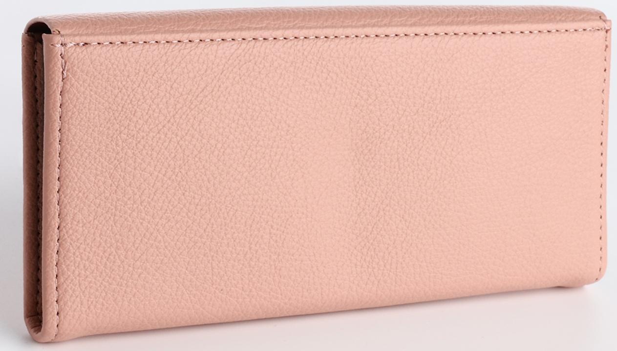 Кошелёк на магните, цвет розовый