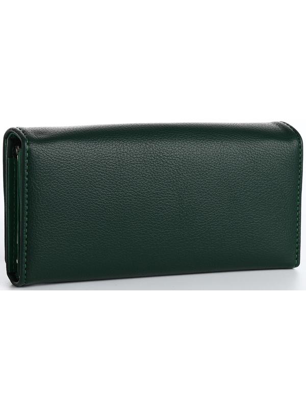 Кошелёк на магните, цвет зелёный