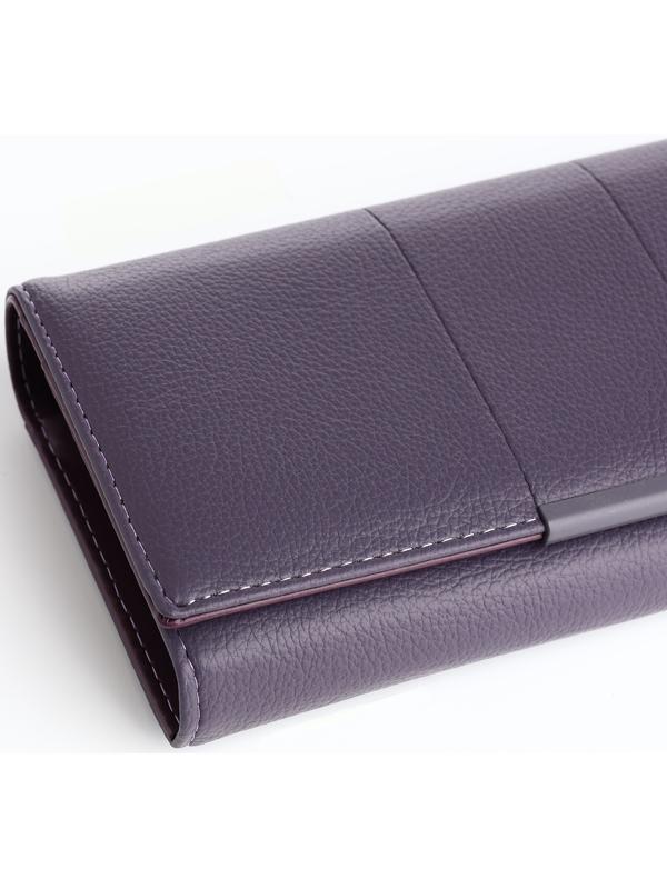 Кошелёк на магните, цвет фиолетовый