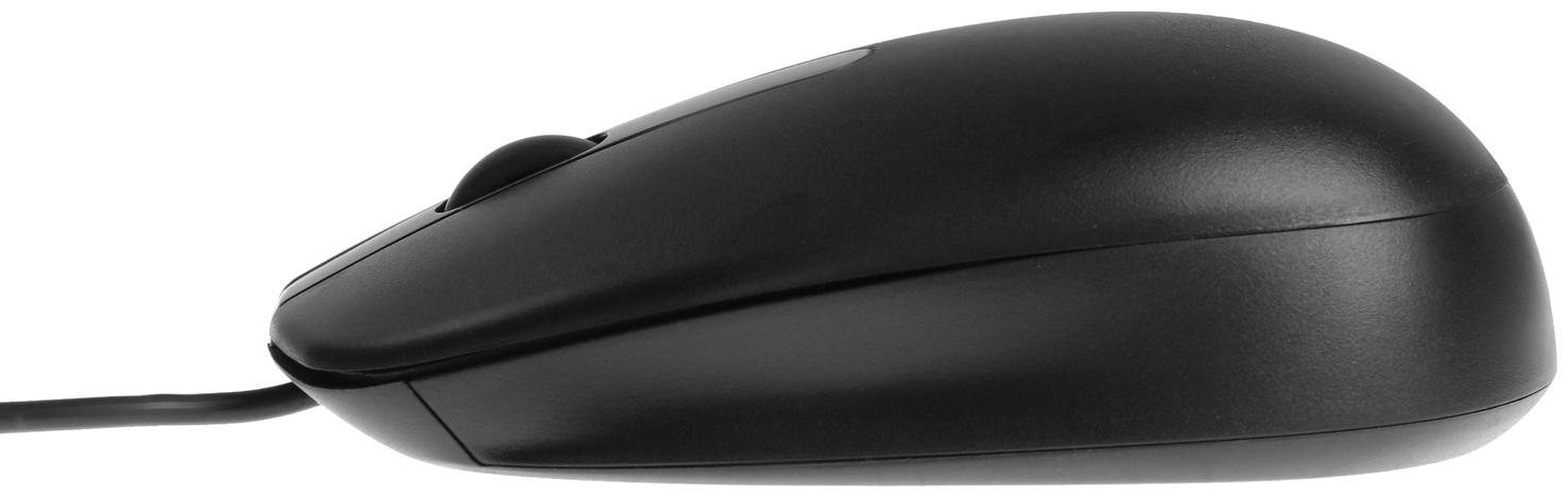 Комплект клавиатура и мышь Slim ME210, проводной, мембранный, USB, черный