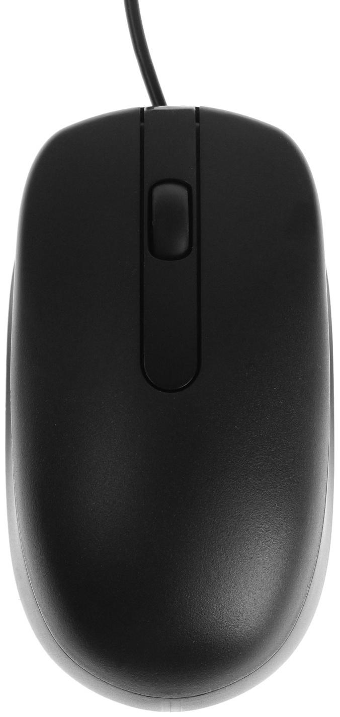 Комплект клавиатура и мышь Slim ME210, проводной, мембранный, USB, черный