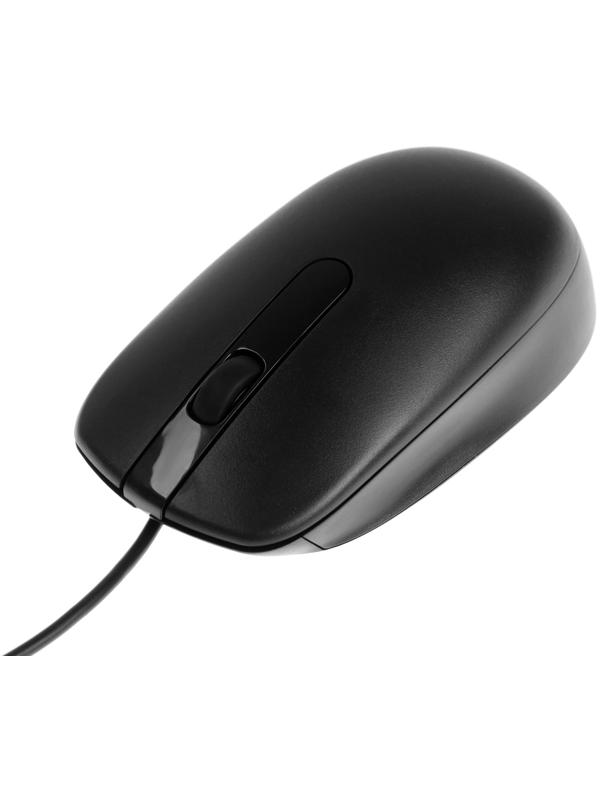 Комплект клавиатура и мышь Slim ME210, проводной, мембранный, USB, черный