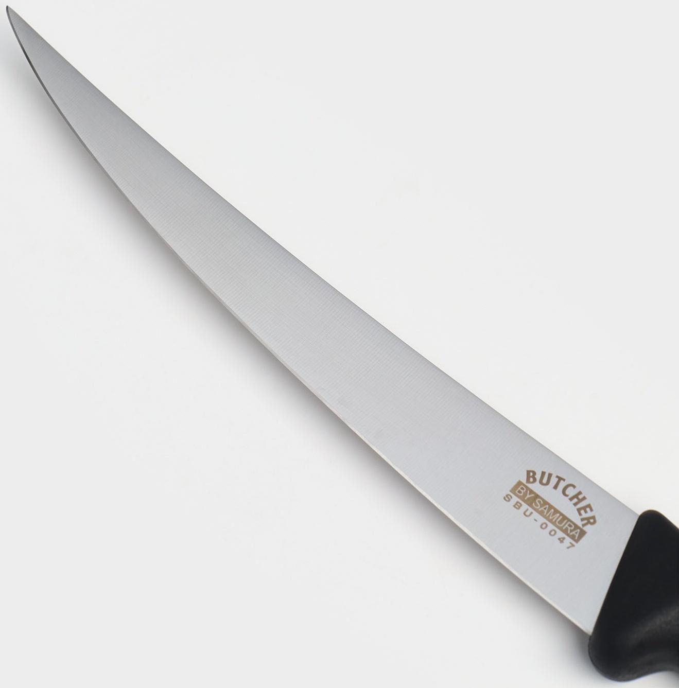 Нож кухонный Samura BUTCHER, слайсер, лезвие 22,3 см