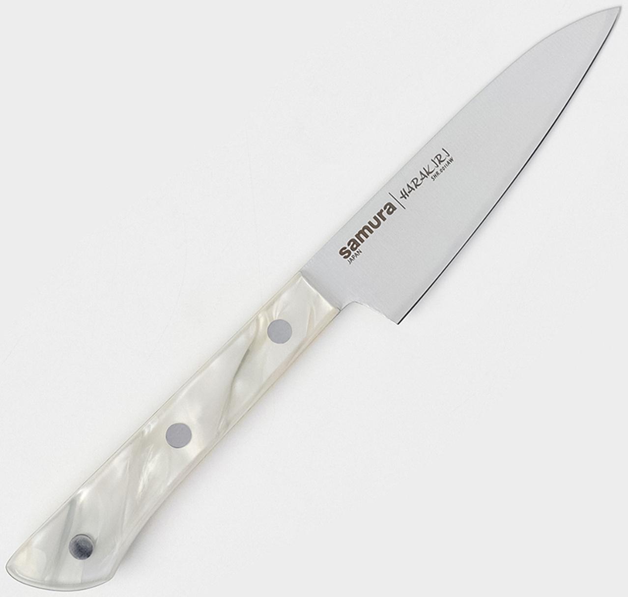Нож кухонный Samura HARAKIR, овощной, лезвие 10 см