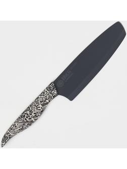 Нож кухонный Samura Inca, накири, лезвие 16,5 см, черная циркониевая керамика