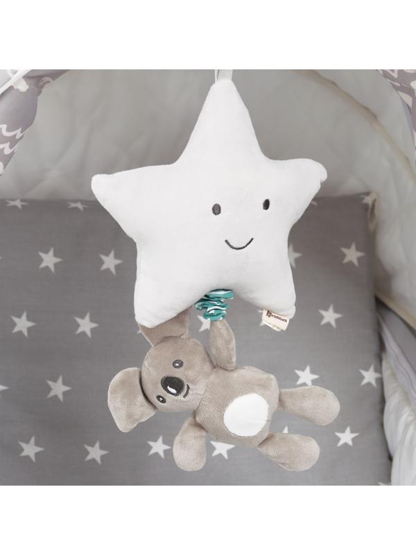 Подвеска музыкальная на кроватку/коляску «Малыш Коала», с пищалкой, Крошка Я