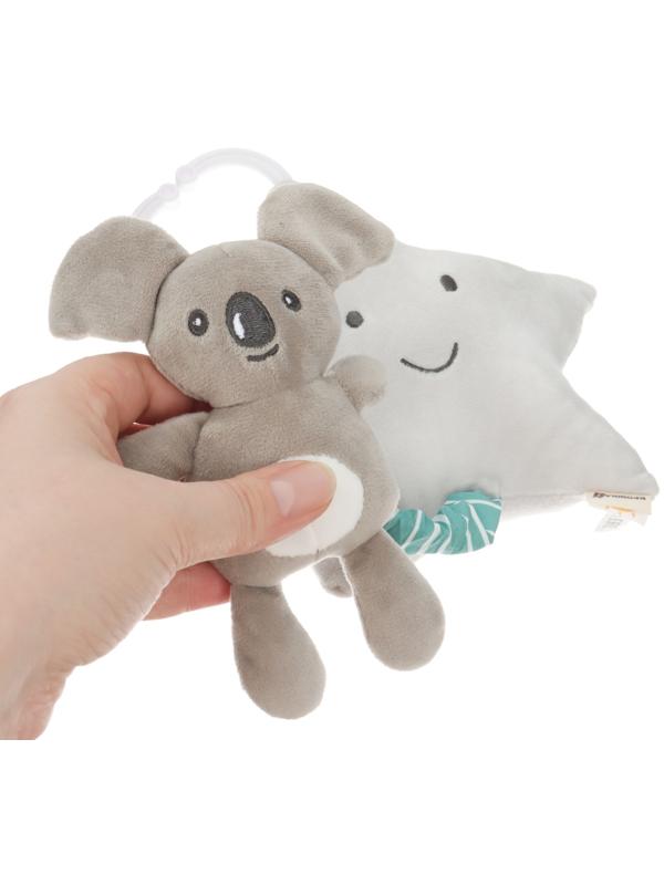 Подвеска музыкальная на кроватку/коляску «Малыш Коала», с пищалкой, Крошка Я