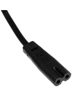 Кабель питания CablexpertPC-184/2-0.5M, CEE 7/16 - C7, 2-pin, 2.5 А, 0.5 м, черный