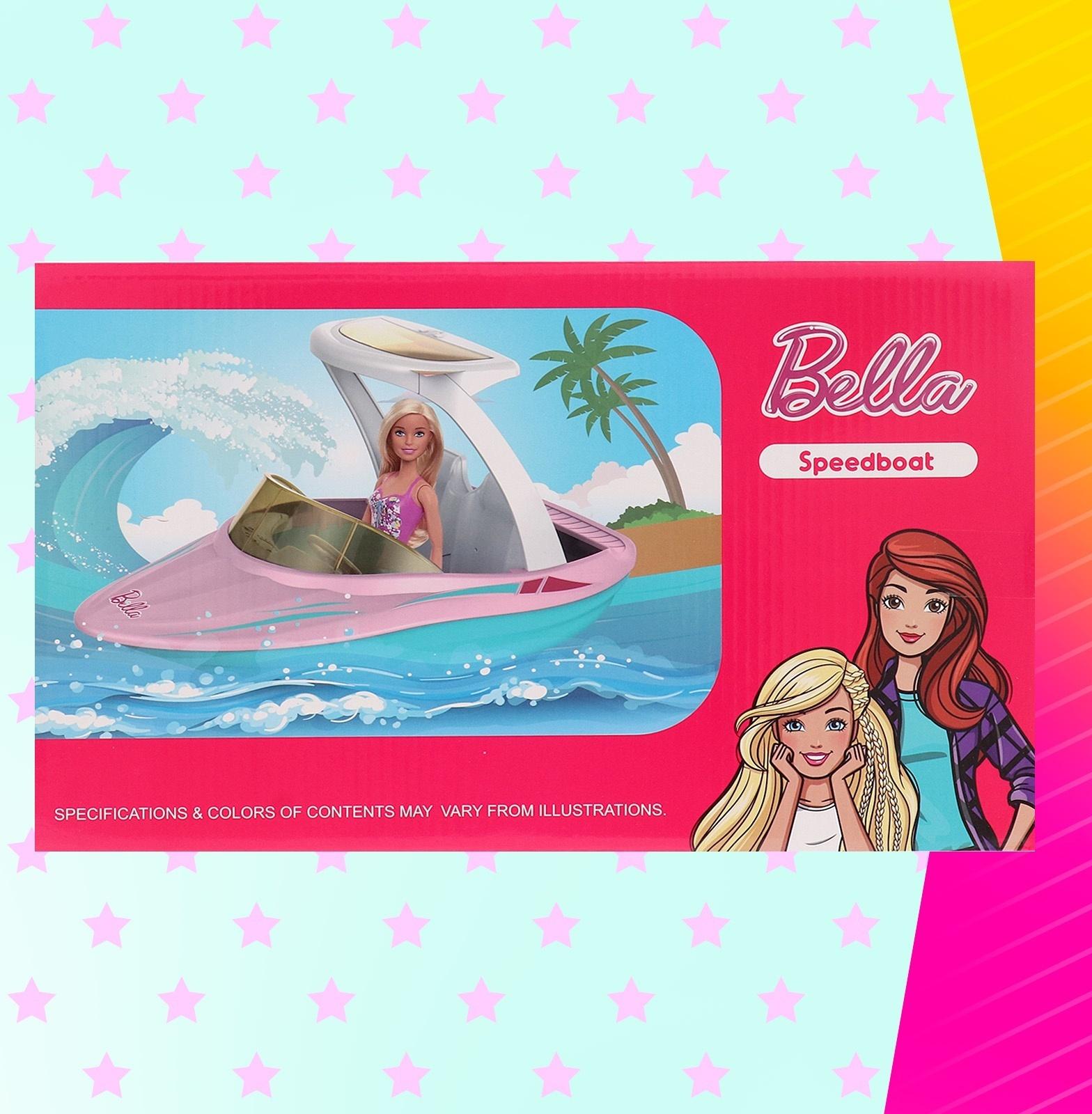 Катер для кукол «Морская прогулка» с набором кукол