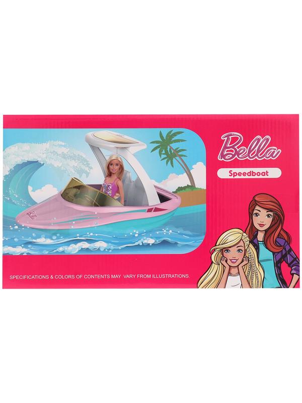 Катер для кукол «Морская прогулка» с набором кукол