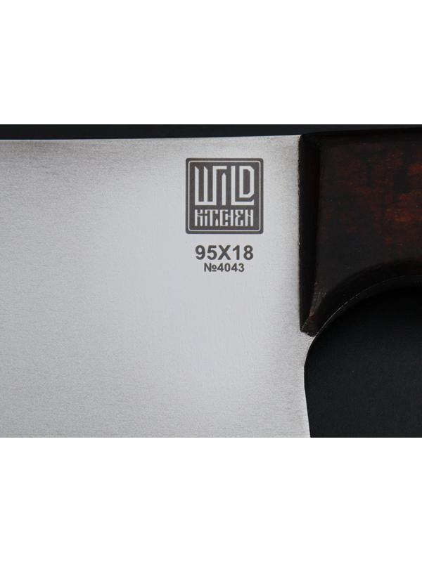 Нож - топорик средний Wild Kitchen, сталь 95×18, лезвие 17 см