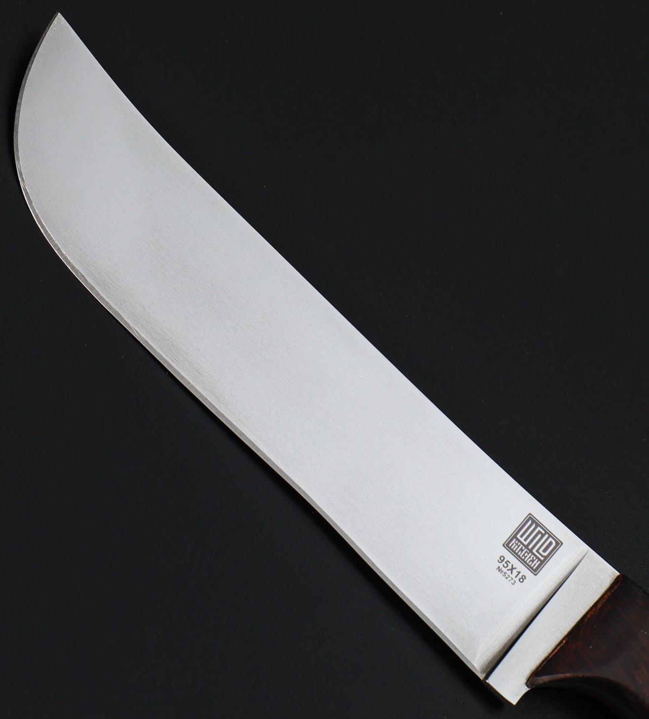 Нож - пчак кухонный Wild Kitchen, сталь 95×18, лезвие 16,5 см