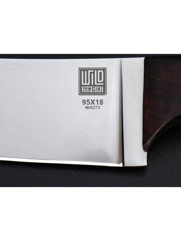 Нож - пчак кухонный Wild Kitchen, сталь 95×18, лезвие 16,5 см