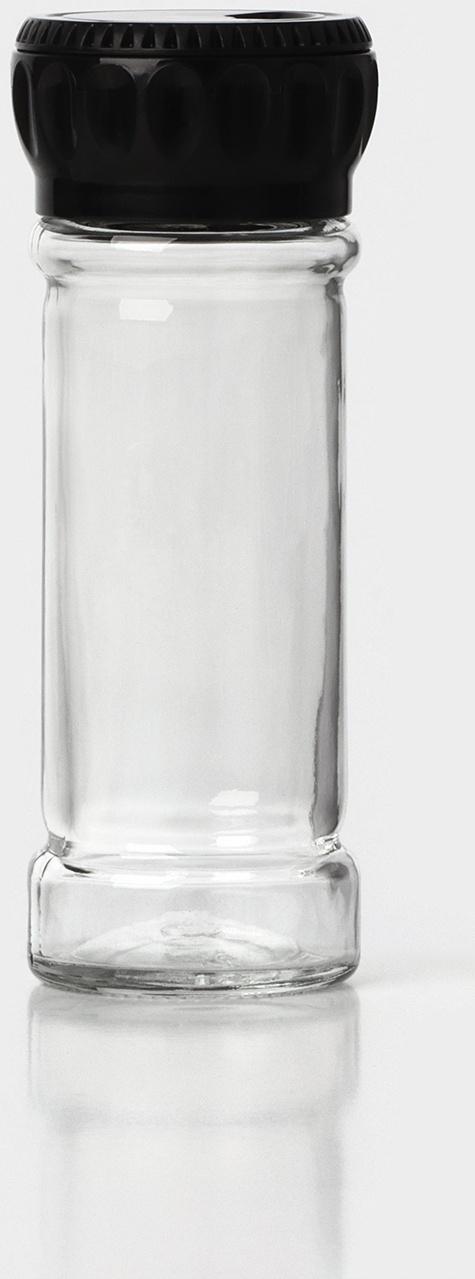 Дозатор трехпозиционный, 115 мл, цвет чёрный