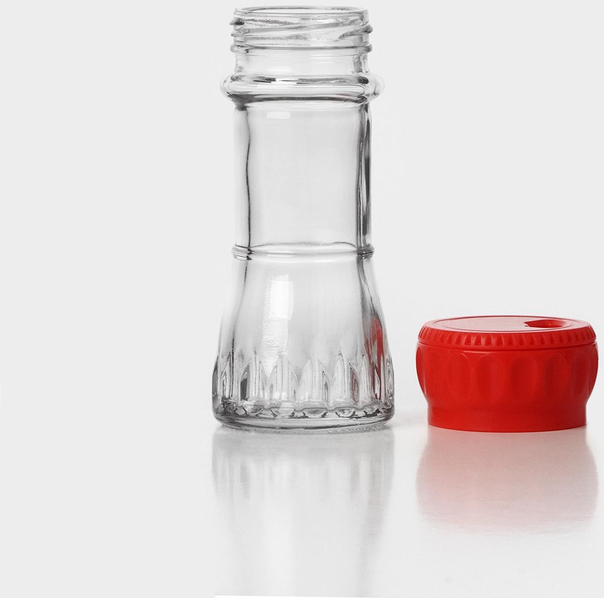 Дозатор трехпозиционный , 80 мл, цвет красный