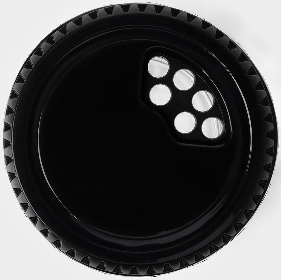 Дозатор трехпозиционный, 80 мл, цвет черный