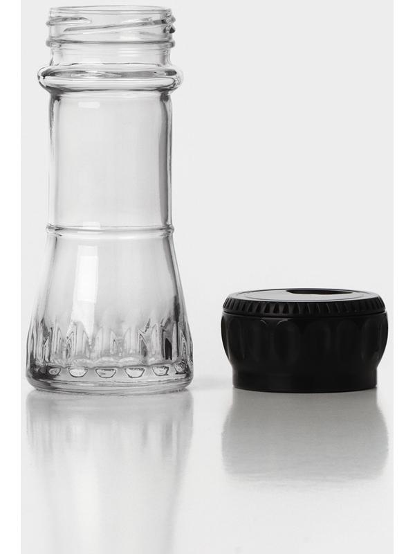 Дозатор трехпозиционный, 80 мл, цвет черный