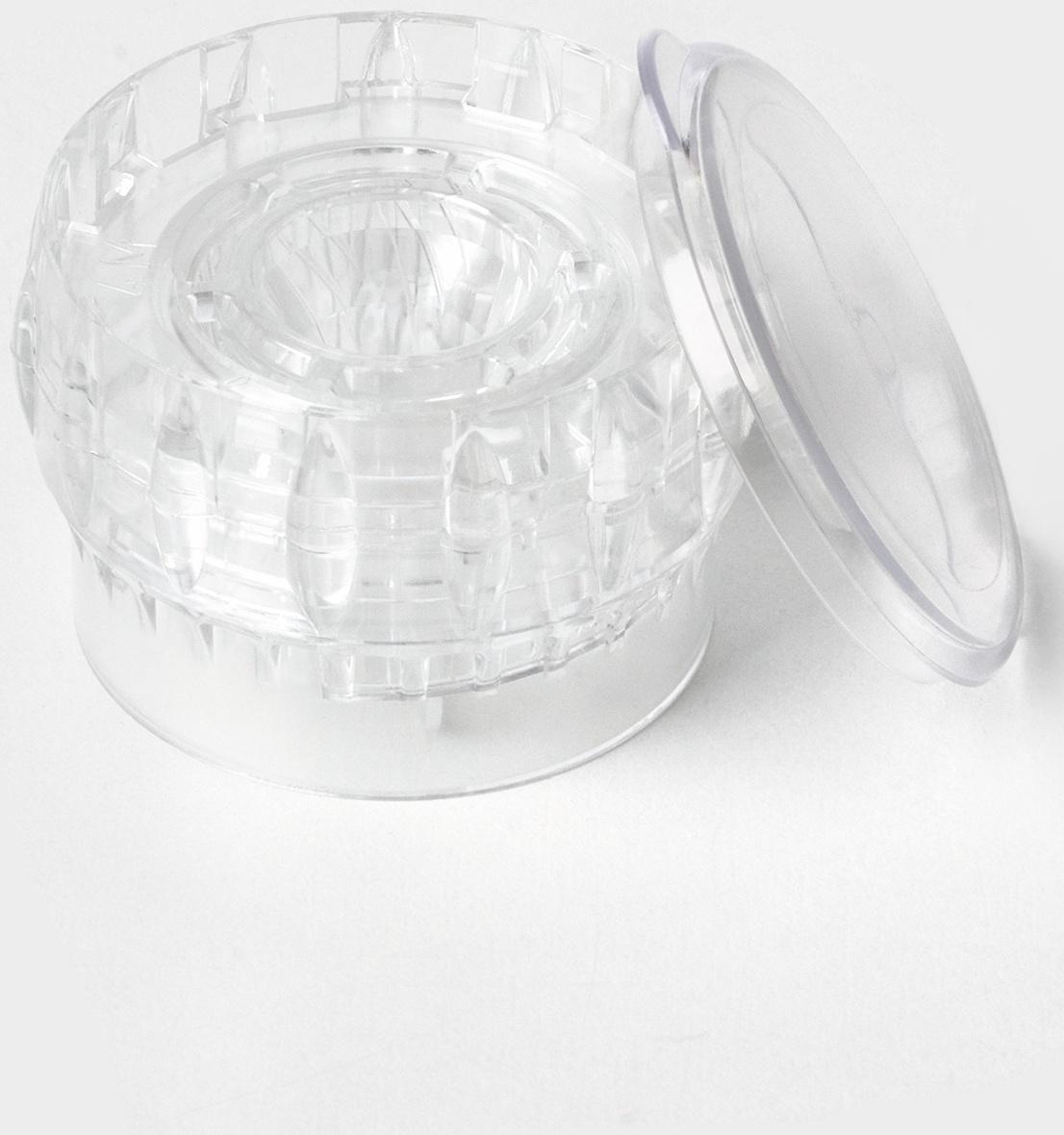 Мельница для специй, пластиковый механизм, 80 мл, цвет прозрачный