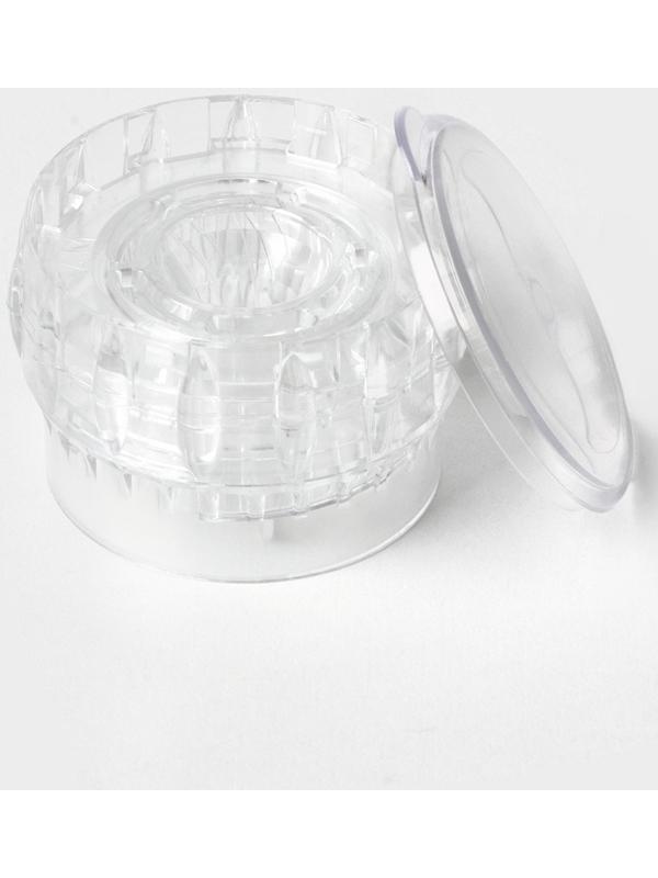 Мельница для специй, пластиковый механизм, 80 мл, цвет прозрачный