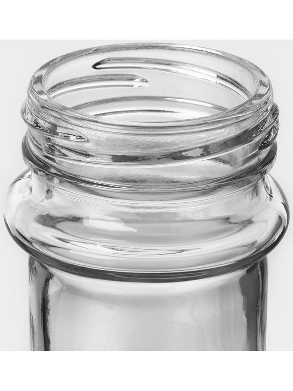 Мельница для специй, пластиковый механизм, 80 мл, цвет прозрачный