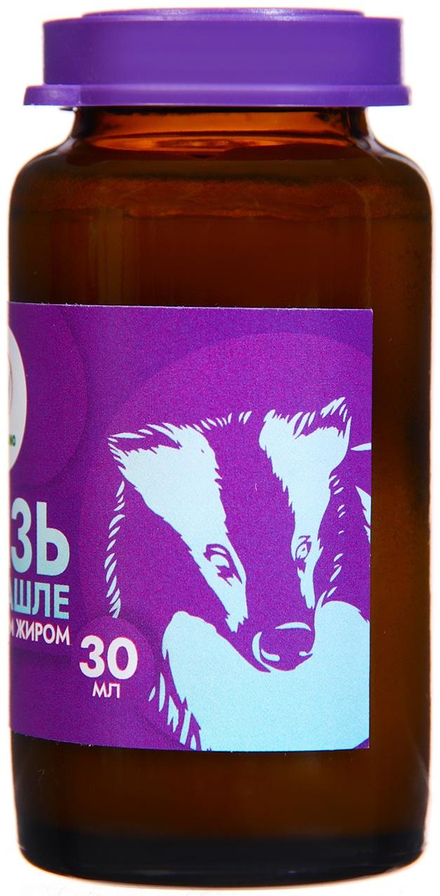 Мазь при кашле Vitamuno с барсучьим жиром, 30 мл