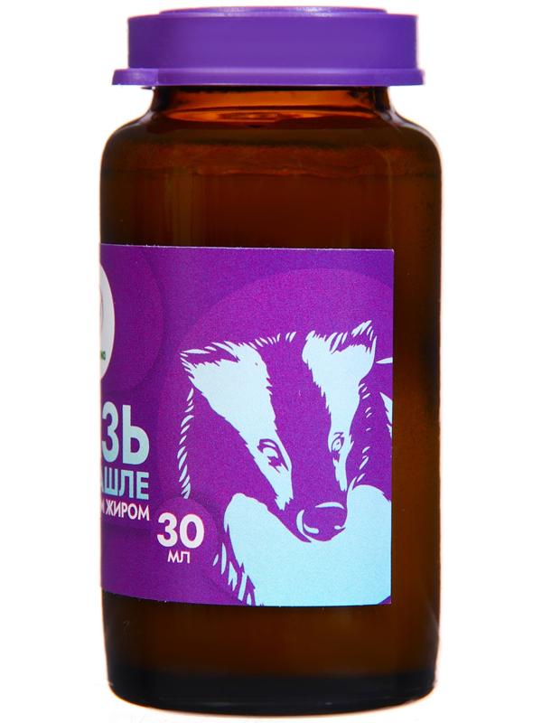 Мазь при кашле Vitamuno с барсучьим жиром, 30 мл