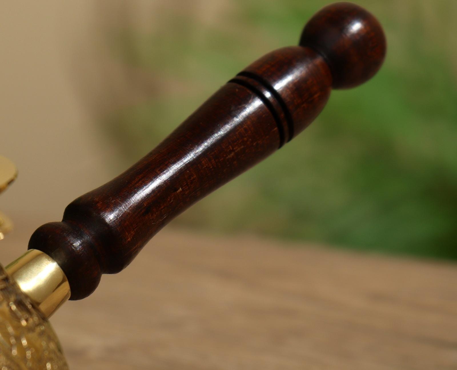 Турка с крышечкой 17х23х10 см, латунь