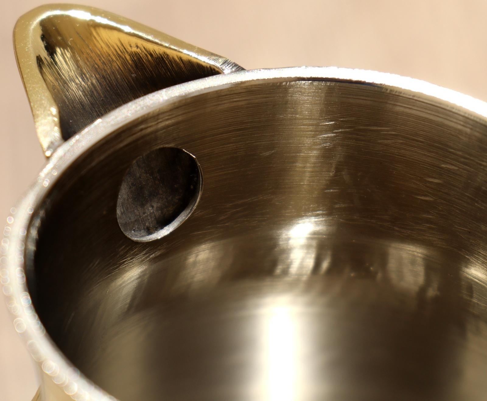 Турка 20х10х10 см, латунь