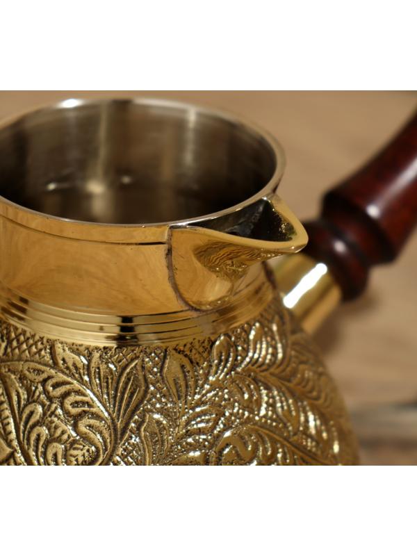 Турка 20х10х10 см, латунь