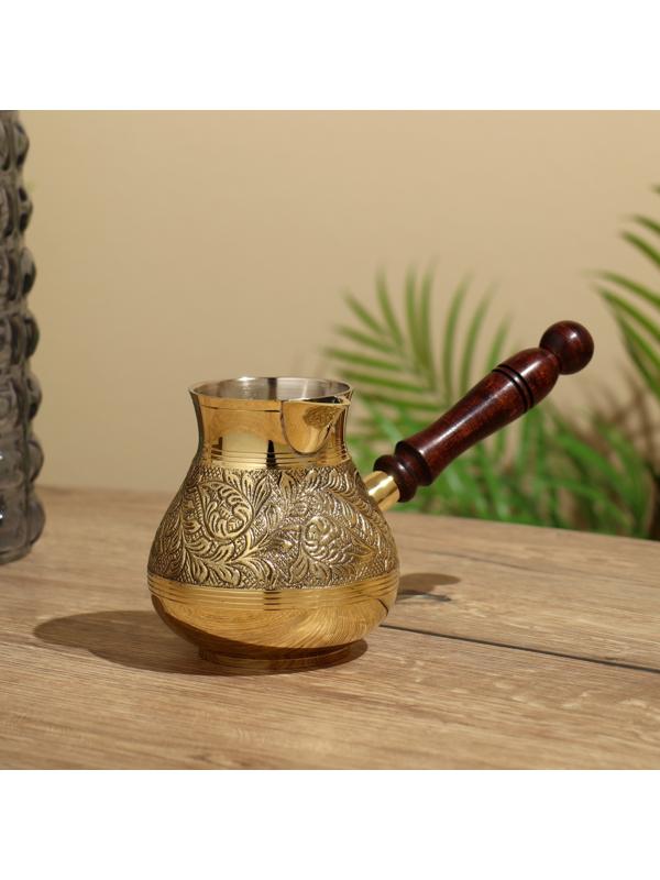 Турка 20х10х10 см, латунь