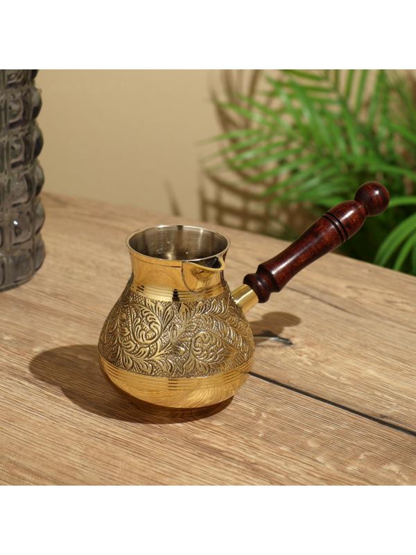 Турка 20х10х10 см, латунь