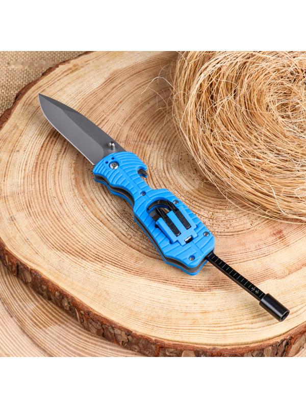 Нож складной, с отвертками, клинок 8см