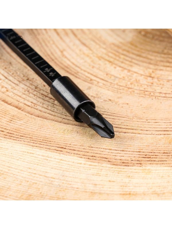 Нож складной, с отвертками, клинок 8см