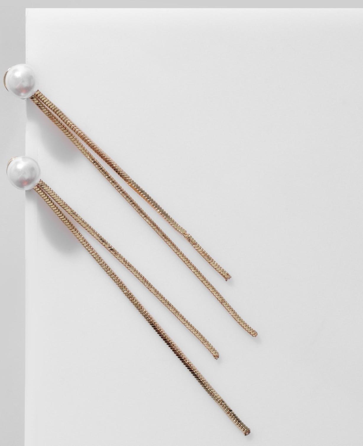 Серьги с жемчугом 