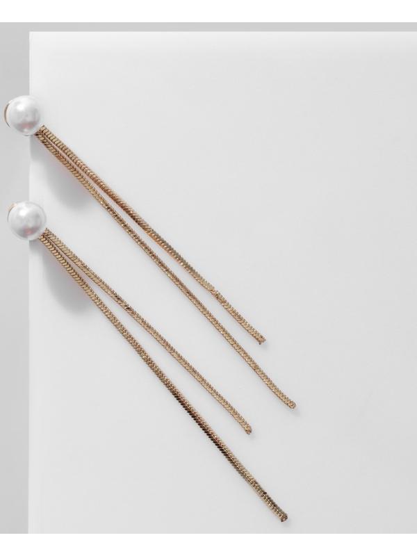 Серьги с жемчугом 