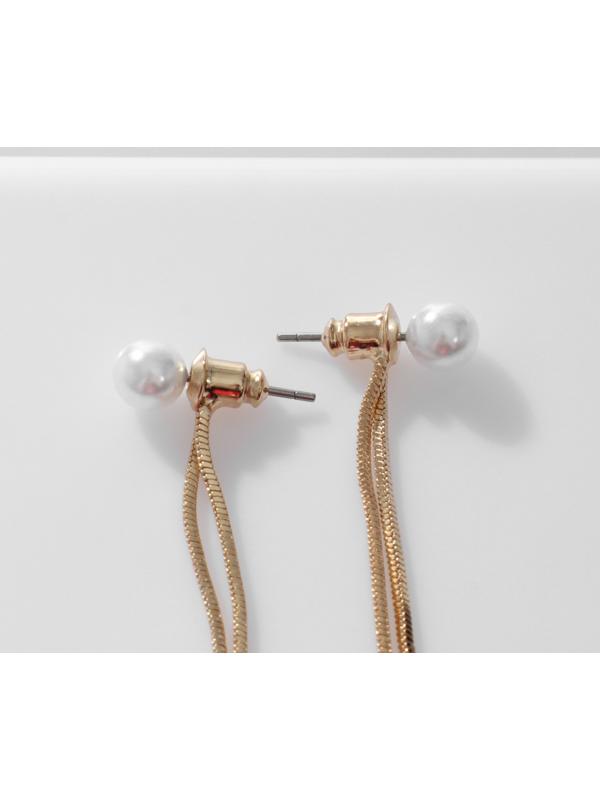 Серьги с жемчугом 