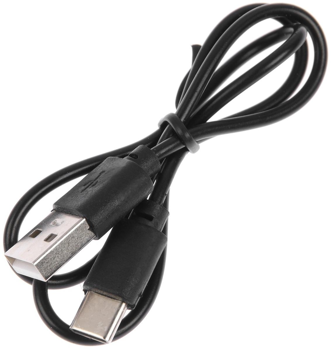 Портативная колонка K08, 5 Вт, прозрачная, подвес, 500 мАч, подсветка, чёрная