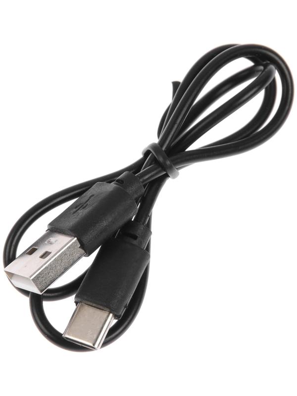 Портативная колонка K08, 5 Вт, прозрачная, подвес, 500 мАч, подсветка, чёрная