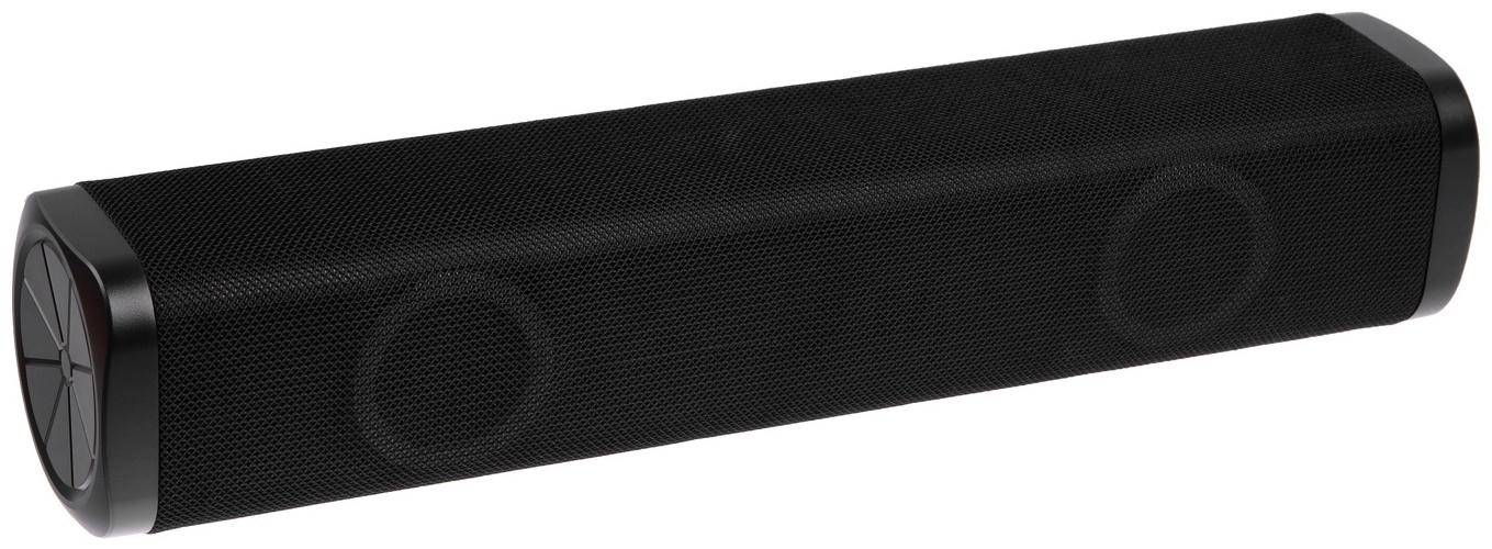 Портативная колонка Lm-891, 10 Вт, 800 мАч. подсветка, чёрная