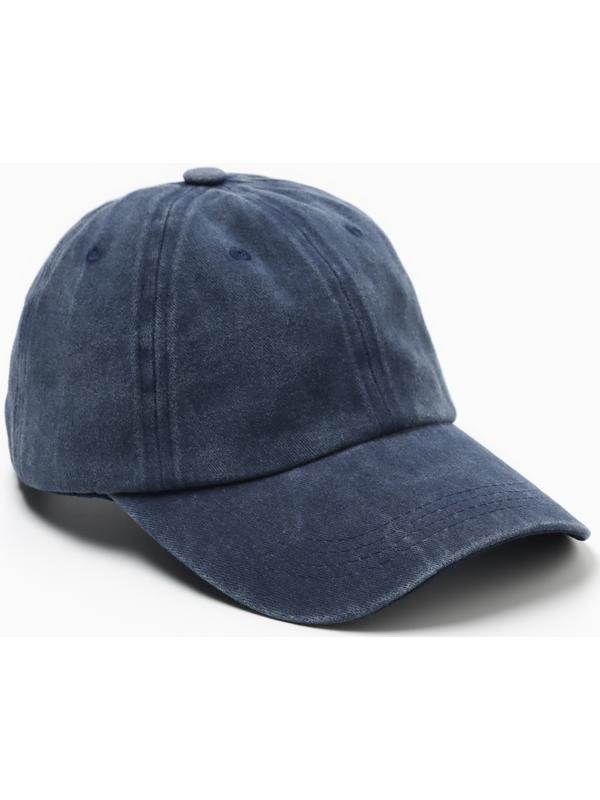 Бейсболка мужская однотонная MINAKU цвет синий, р-р 58