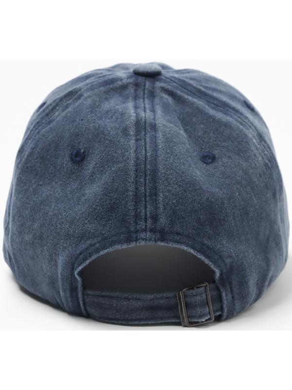 Бейсболка мужская однотонная MINAKU цвет синий, р-р 58