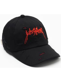 Бейсболка мужская с порезами MINAKU цвет чёрный, р-р 58