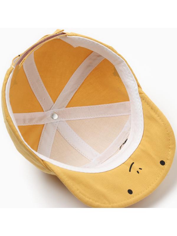 Кепка детская MINAKU цвет жёлтый, р-р 48