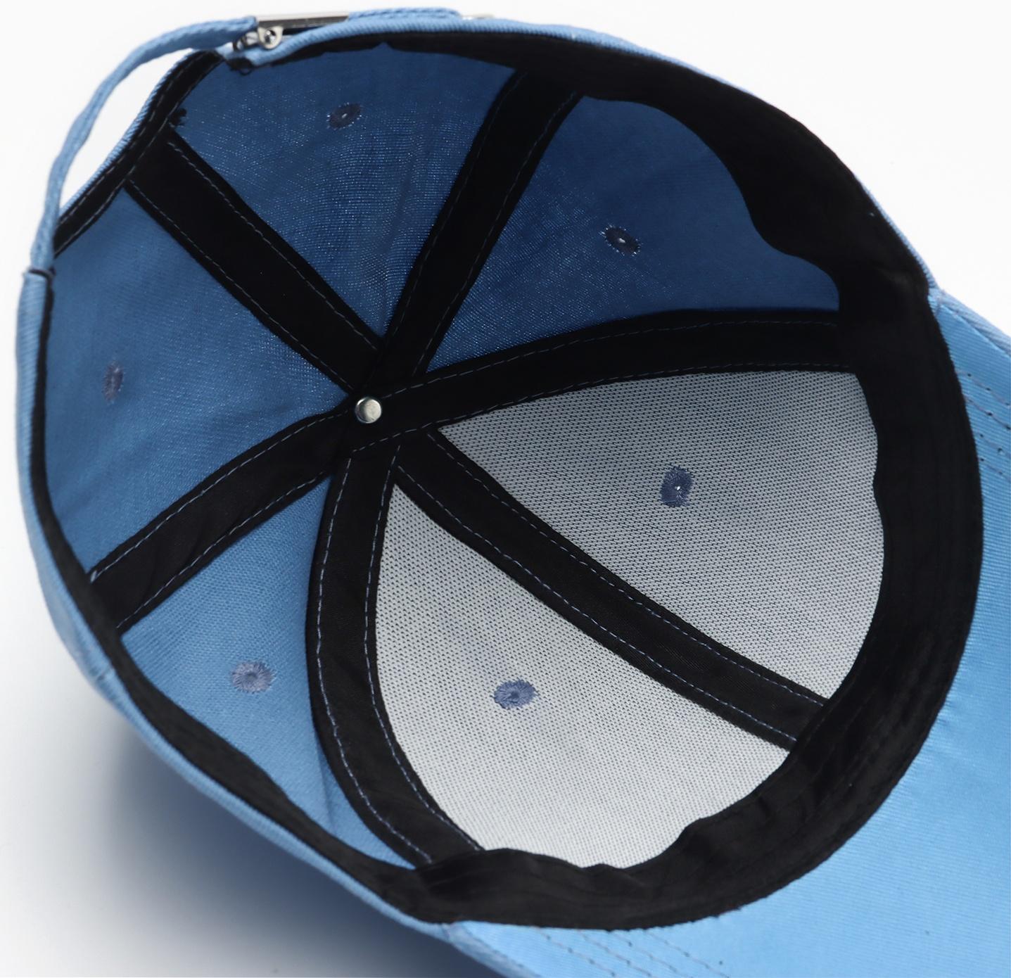 Кепка однотонная MINAKU цвет голубой, р-р 58