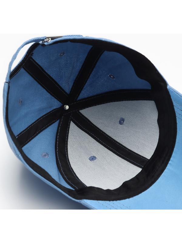 Кепка однотонная MINAKU цвет голубой, р-р 58